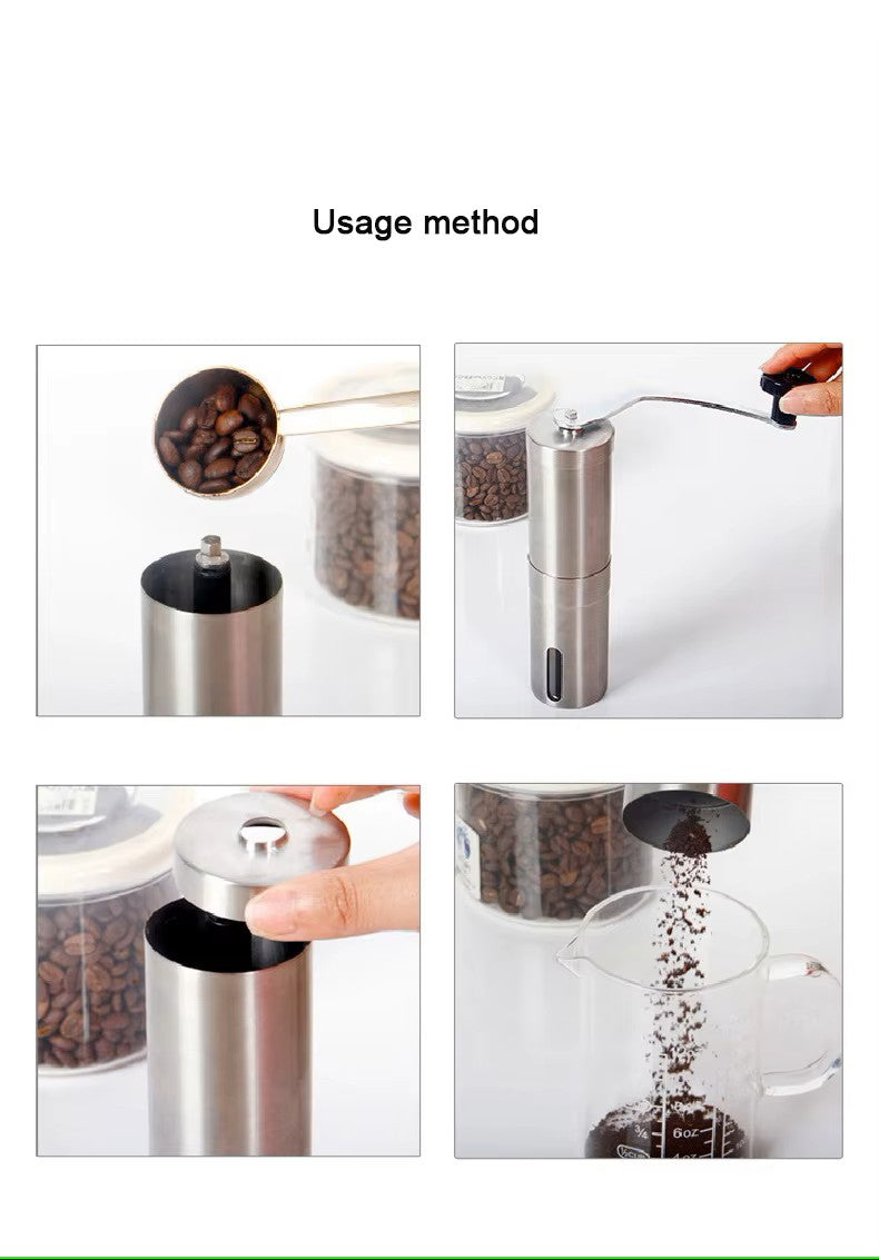 Stainless Steel Manual Coffee Grinder